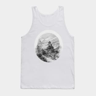 Monastery in the forest Tank Top